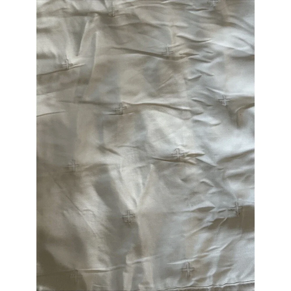 NWOT Quince Organic Bamboo Dream Quilt Set Full Queen IVORY NWOT